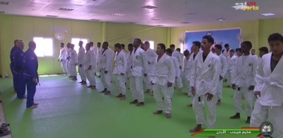 Jiu-Jitsu Class at the refugee camps in Jordan